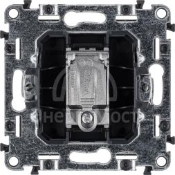 Механизм розетки TV с топологией &amp;quot;звезда&amp;quot; Valena Allure 1 выход 0-2400МГц с лиц. панелью сл. кость Leg 753851