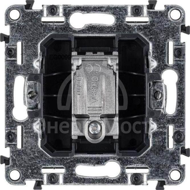 Механизм розетки TV с топологией &amp;quot;звезда&amp;quot; Valena Allure 1 выход 0-2400МГц с лиц. панелью сл. кость Leg 753851