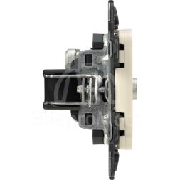 Механизм розетки TV с топологией &amp;quot;звезда&amp;quot; Valena Allure 1 выход 0-2400МГц с лиц. панелью сл. кость Leg 753851