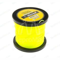 Леска HUTER TS24100 для триммера, 2.4 мм, витой квадрат