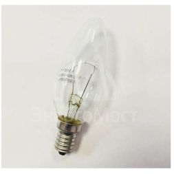 Лампа накаливания ДС 230-40Вт E14 (100) КЭЛЗ 8109001