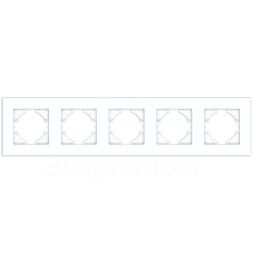 Рамка 5-местн City бел. GUSI С1115-001