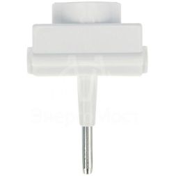 Переходник электрический "Козья ножка" 220В 10А REXANT 11-1065