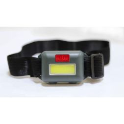 Фонарь налобный LED5356 0.95Вт COB LED 3 реж. 3XAAA пласт черн. Ultraflash 14641