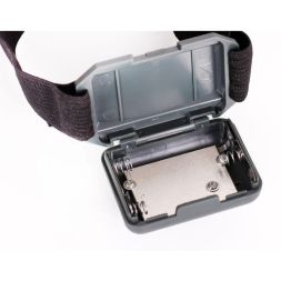 Фонарь налобный LED5356 0.95Вт COB LED 3 реж. 3XAAA пласт черн. Ultraflash 14641