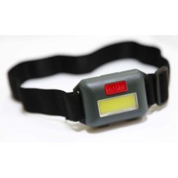 Фонарь налобный LED5356 0.95Вт COB LED 3 реж. 3XAAA пласт черн. Ultraflash 14641