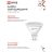 Лампа светодиодная LED-JCDR-VC 11Вт 230В GU5.3 4000К 990лм IN HOME 4690612020358