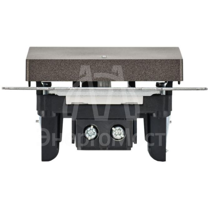 Выключатель 1-кл. СП BRITE ВС10-1-1-БрТБ 10А с инд. бронза IEK BR-V10-1-10-K45