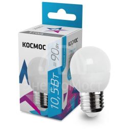 Лампа светодиодная GL45 10.5Вт 220В E27 4500К Космос LkeLED10.5wGL45E2745
