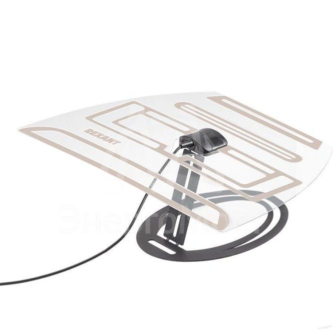 Антенна ТВ комнатная &amp;quot;АКТИВНАЯ&amp;quot; для цифрового телевидения DVB-T2 Ag-703 (с USB) Rexant 34-0703