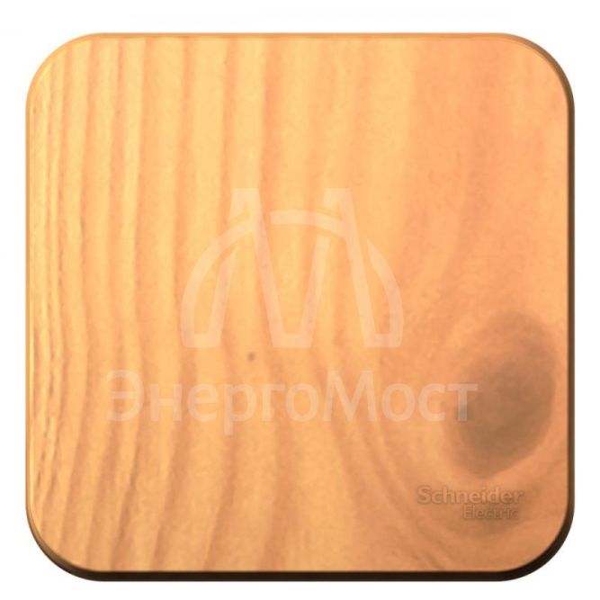 Переключатель 1-кл. ОП Blanca 10А IP20 (сх. 6) 250В с изолир. пластиной ясень SchE BLNVA106015