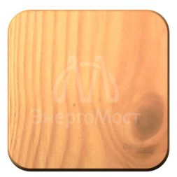 Переключатель 1-кл. ОП Blanca 10А IP20 (сх. 6) 250В с изолир. пластиной ясень SchE BLNVA106015