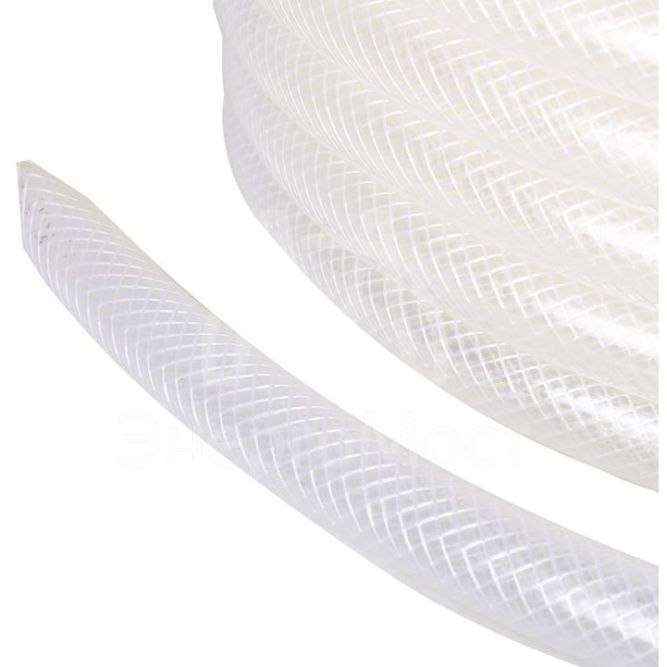 Шланг поливочный &amp;quot;Силикон&amp;quot;, трехслойный армированный прозрачный, 3/4, 50м Вихрь