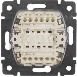 Механизм выключателя 2-кл. СП Valena 10А IP31 250В бел. Leg 774405