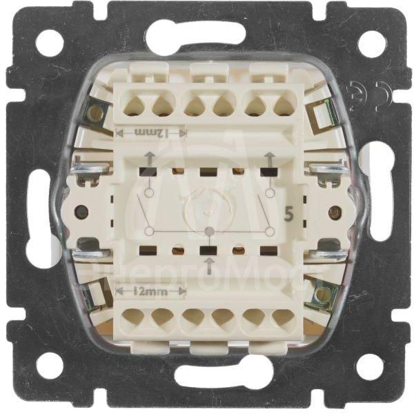 Механизм выключателя 2-кл. СП Valena 10А IP31 250В бел. Leg 774405