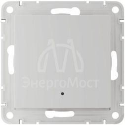 Выключатель 1-кл. AtlasDesign Smart 10А (сх. 1) L+N с подсветкой Zigbee механизм бел. SE ATN000113Z