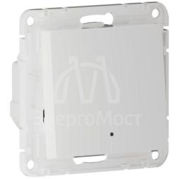 Выключатель 1-кл. AtlasDesign Smart 10А (сх. 1) L+N с подсветкой Zigbee механизм бел. SE ATN000113Z