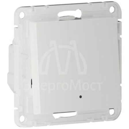 Выключатель 1-кл. AtlasDesign Smart 10А (сх. 1) L+N с подсветкой Zigbee механизм бел. SE ATN000113Z