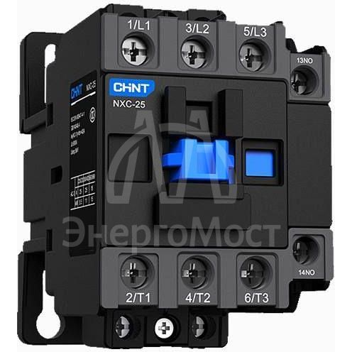Контактор NXC-25 25А кат. 24В AC 1НО+1НЗ CHINT 925739