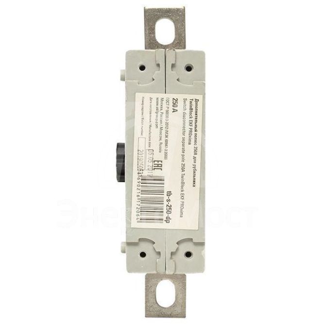 Полюс дополнительный 250А для рубильника TwinBlock PROxima EKF tb-s-250-dp