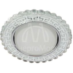 Светильник светодиодный DK LD38 SL GX53 точечный; декор со светодиодной подсветкой зеркальн. ЭРА Б0037392