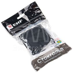 Переключатель проходной 2-кл. Стокгольм 10А механизм черн. PROxima EKF EZV10-027-10