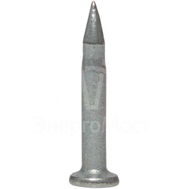 Гвозди кованные для монтажного пистолета по бетону металлу (тип CN) Bullet Type d3мм дл.19мм цинкование (уп.1000шт) Expert EKF cpn-3019bp