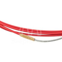 Протяжка кабельная стеклопруток 3.5мм со смен. наконеч. 30м PROxima EKF ft-fg-30