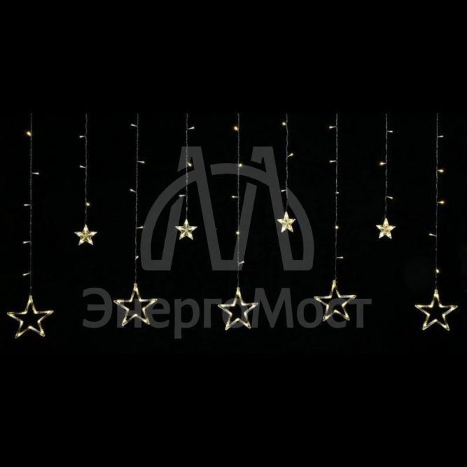 Гирлянда &amp;quot;Занавес&amp;quot; DCLLD-138WW-C 138 теплых бел. LED 2х1/0.6м 12 нитей для помещений SHLights 4690601047182