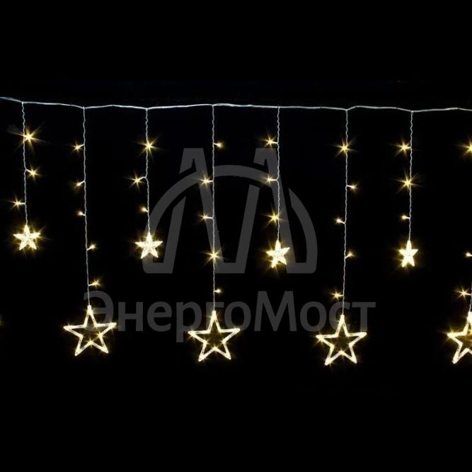 Гирлянда &amp;quot;Занавес&amp;quot; DCLLD-138WW-C 138 теплых бел. LED 2х1/0.6м 12 нитей для помещений SHLights 4690601047182