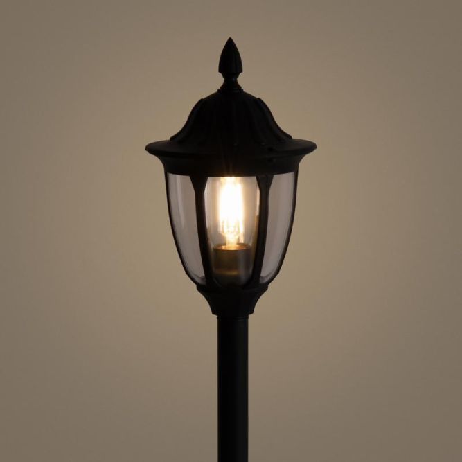 Светильник Frak 1х13Вт E27 IP44 ландшафтный Voltega VGL7305FL-01B1