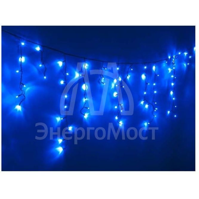 Гирлянда &amp;quot;Бахрома&amp;quot; OIC100LSE-B-T-I4 100LED 2м син. SHlights 4610003324940