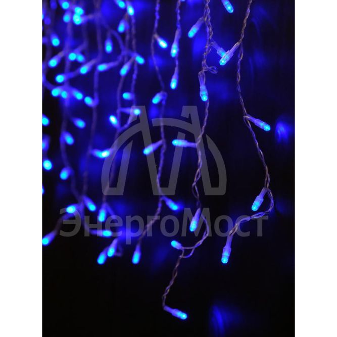 Гирлянда &amp;quot;Бахрома&amp;quot; OIC100LSE-B-T-I4 100LED 2м син. SHlights 4610003324940