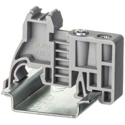 Фиксатор торцевой на рейку 35мм ширина 9.5мм DKC UK-E