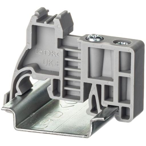 Фиксатор торцевой на рейку 35мм ширина 9.5мм DKC UK-E