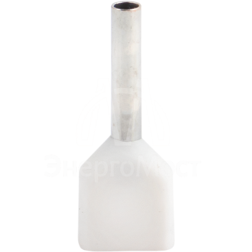 Наконечник штыревой втулочный изол. НШвИ(2) 0.5-8 (уп.50шт) EKF nhvi2-0.5-8