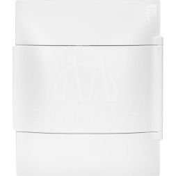 Щиток пластиковый встраиваемый Practibox S 1х4 бел. дверь Leg 134544