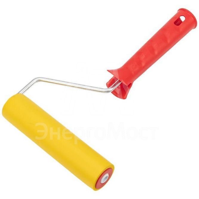 Валик для прикатки обоев резиновый шир. ролика 150мм ручка 6мм Rexant 89-0094