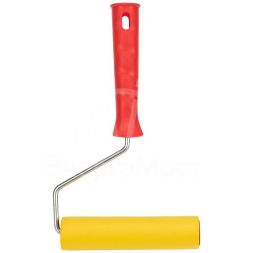 Валик для прикатки обоев резиновый шир. ролика 150мм ручка 6мм Rexant 89-0094