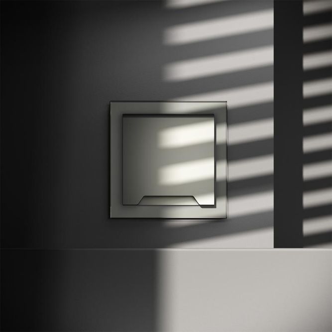 Розетка 1-м СП S70 16А с заземл. защ. шторки + крышка механизм сталь Voltum VLS040305