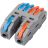 Клемма монтажная СМК PTC-2P 4224 BL/2 450В 32А 0.08-2.5(4.0)кв.мм JazzWay 5073760