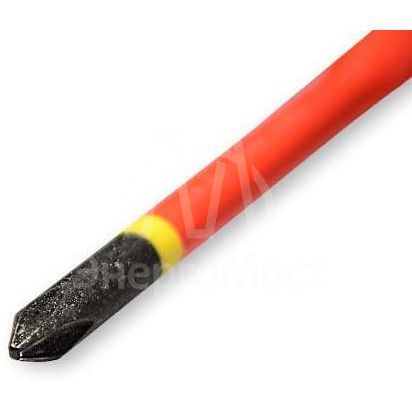 Отвертка диэлектрическая Ph1х80мм SHTOK 09318