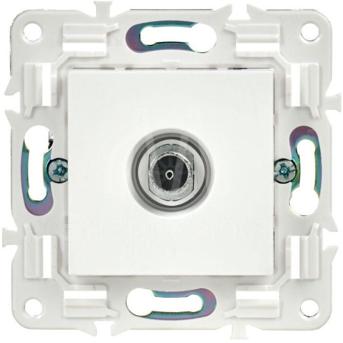 Розетка TV оконечная SKANDY SK-A12W арктич. бел. IEK SK-A10-O-K01