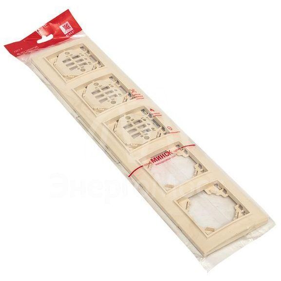 Рамка 5-м Минск горизонтальная беж. EKF ERM-G-305-20