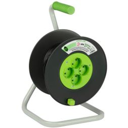 Удлинитель на пластик. катушке 4х20м без заземл. KAT-2x0.75-20m Greenline ПВС 2х0.75 Эра Б0065069