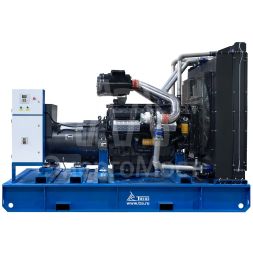Дизельный генератор ТСС АД-600С-Т400 в погодозащитном кожухе с АВР