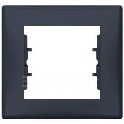 Рамка 1-м Sedna графит SchE SDN5800170