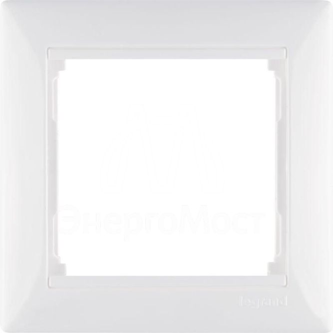 Рамка 1-м Valena бел. Leg 774451
