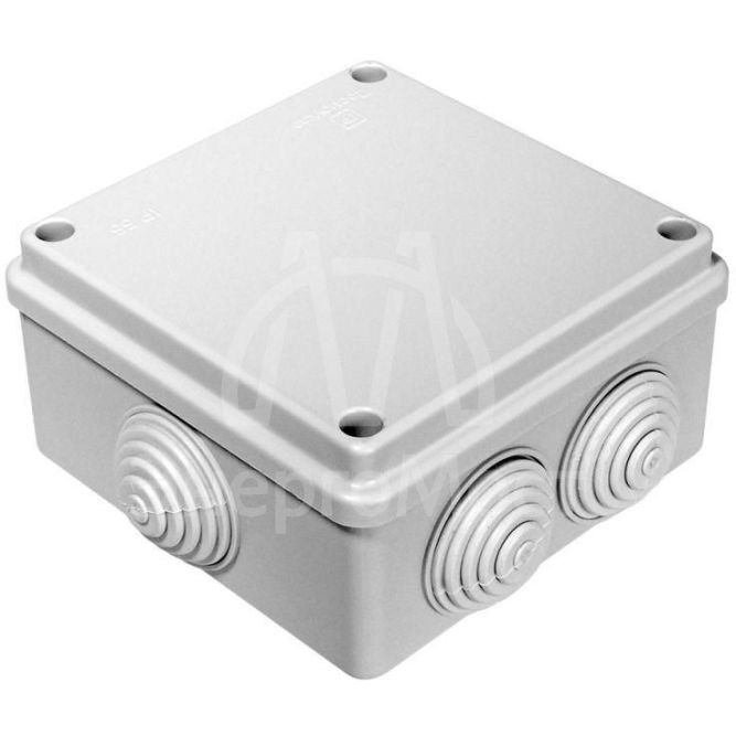 Коробка распределительная ОП безгалогенная (HF) 100х100х50 Промрукав 40-0300
