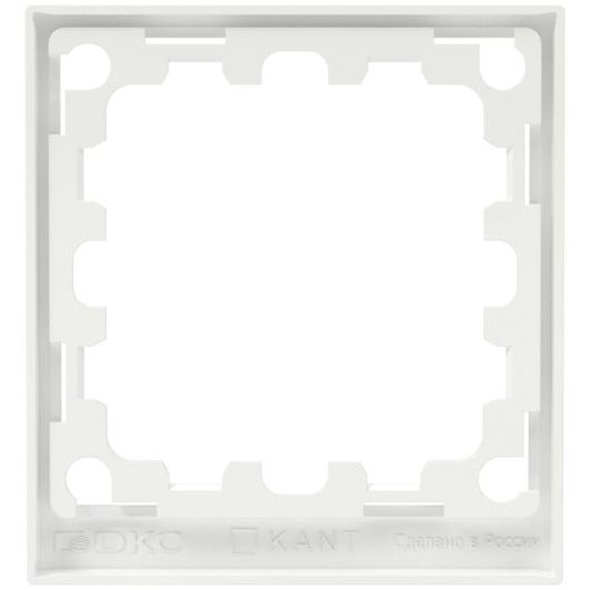 Рамка 1-м KANT бел. магнолия DKC 7000902